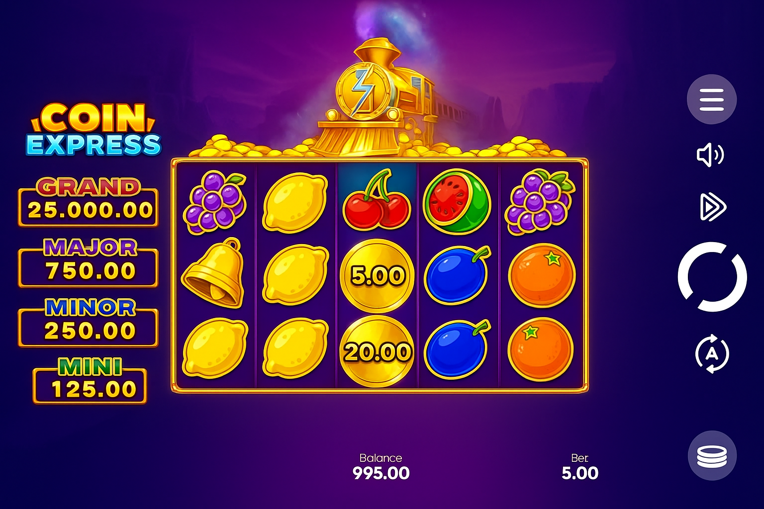 Coin Express gameplay